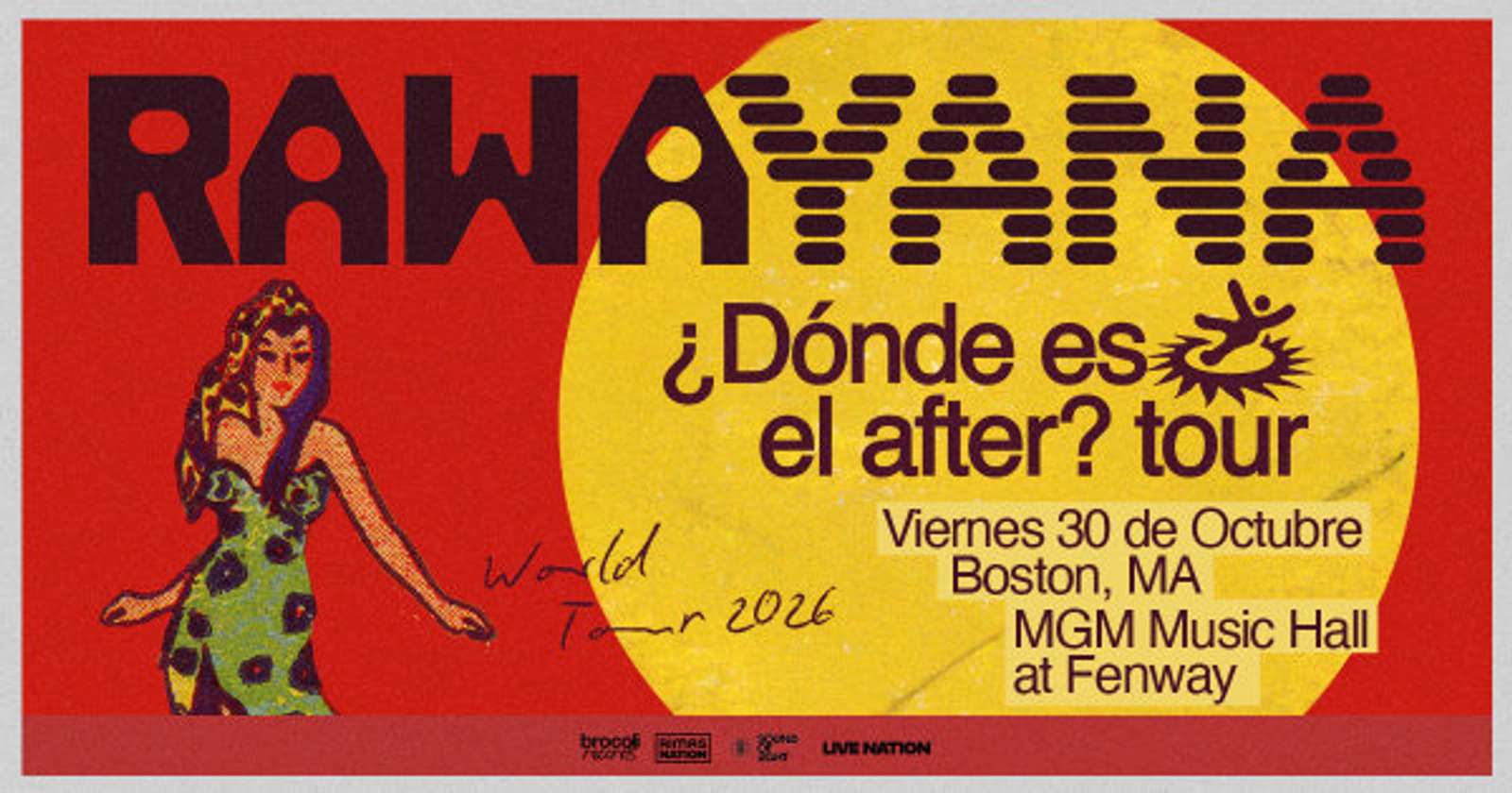 Rawayana en MGM Music Hall Fenway