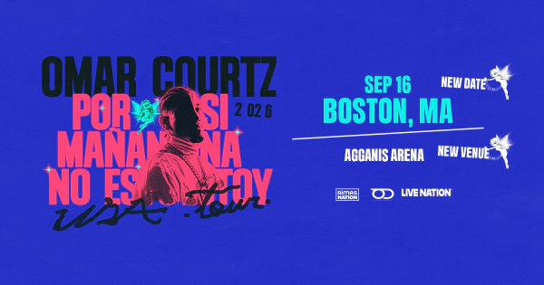 Omar Courtz en Agganis Arena