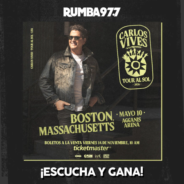 Carlos Vives en Agganis Arena