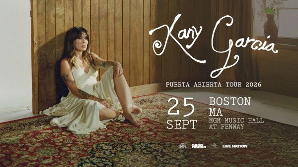 Kany Gacia en MGM Music Hall Fenway