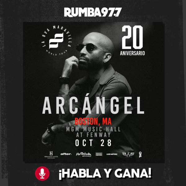 Arcangel en MGM Music Hall Fenway