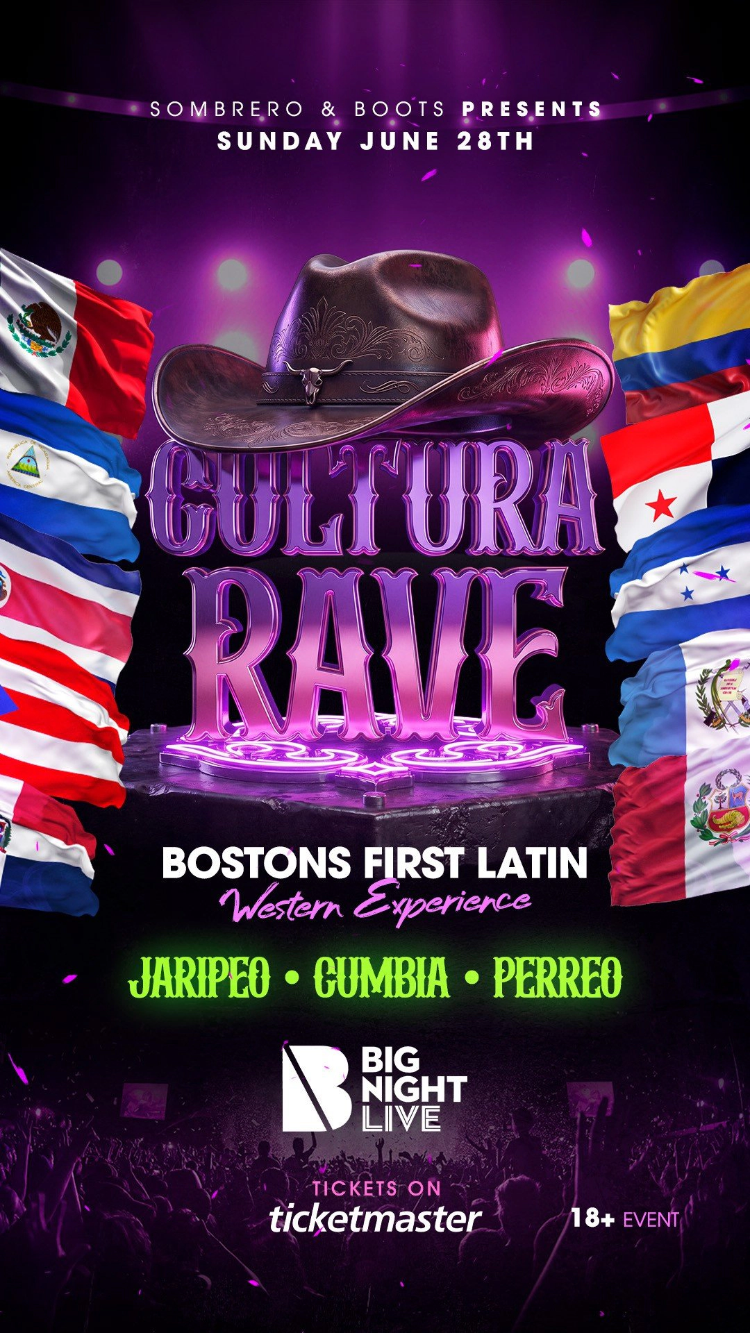 Cultura Rave en Big Night Live