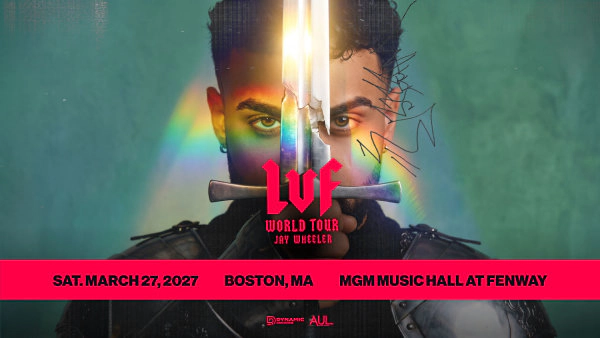 Jay Wheeler en MGM Music Hall Fenway