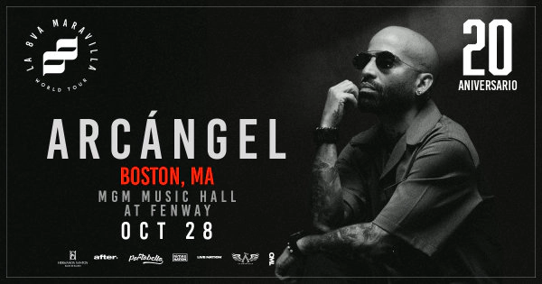 Arcangel en MGM Music Hall Fenway