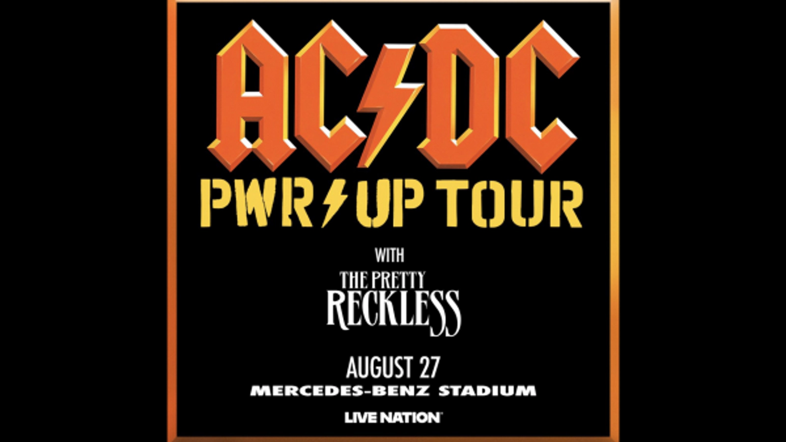 Win tickets for AC/DC at Mercedes-Benz Stadium in Atlanta
