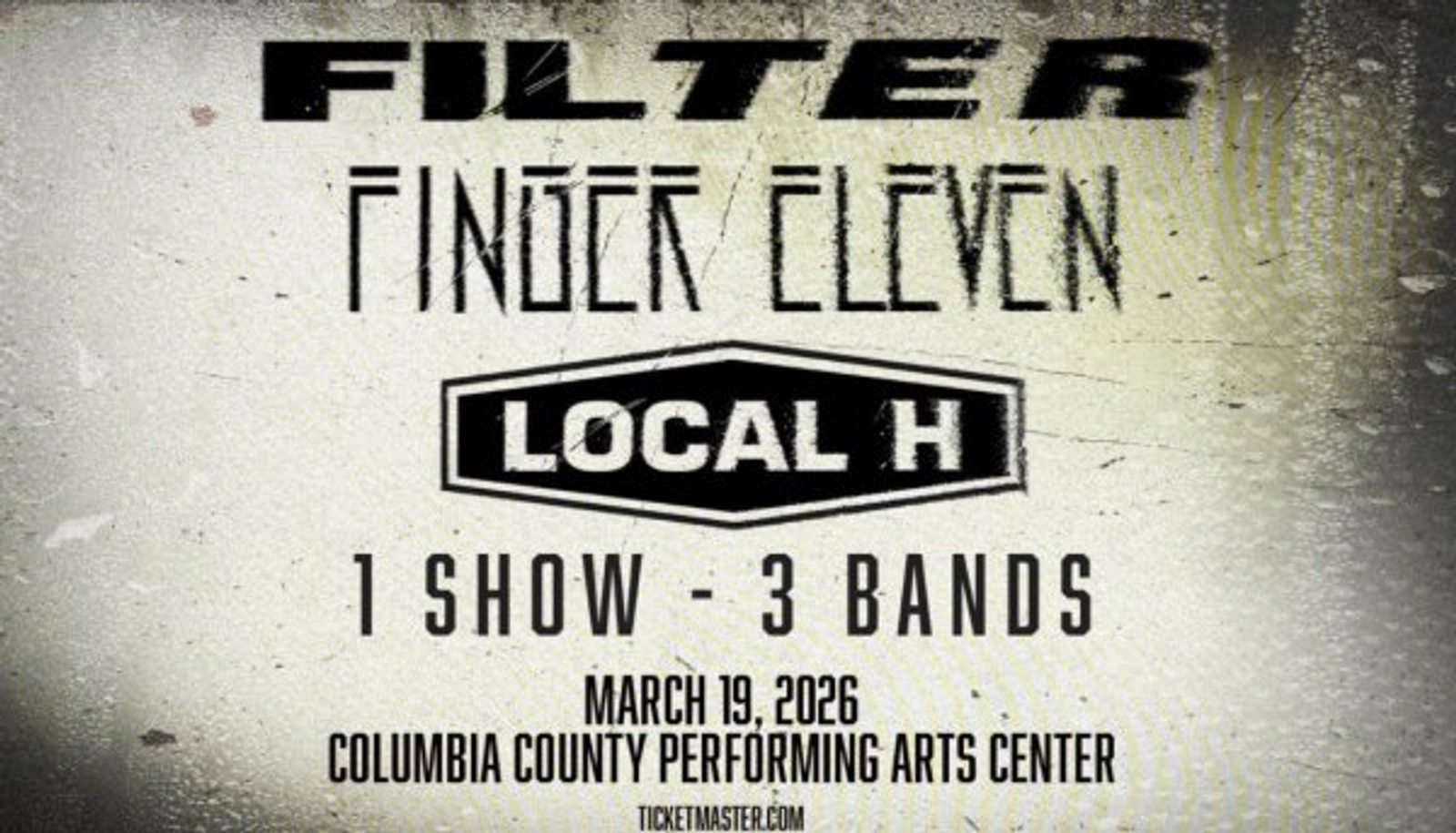Win tickets to see Filter with Finger Eleven and Local H