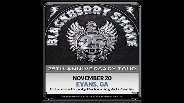 Blackberry Smoke: 25th Anniversary Tour is coming to The CCPAC!