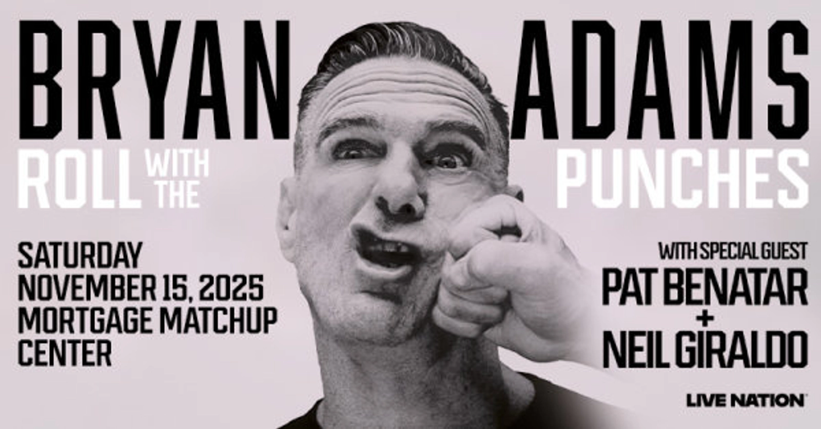 Win tickets to Bryan Adams