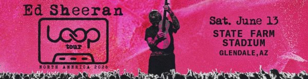 Win tickets to Ed Sheeran