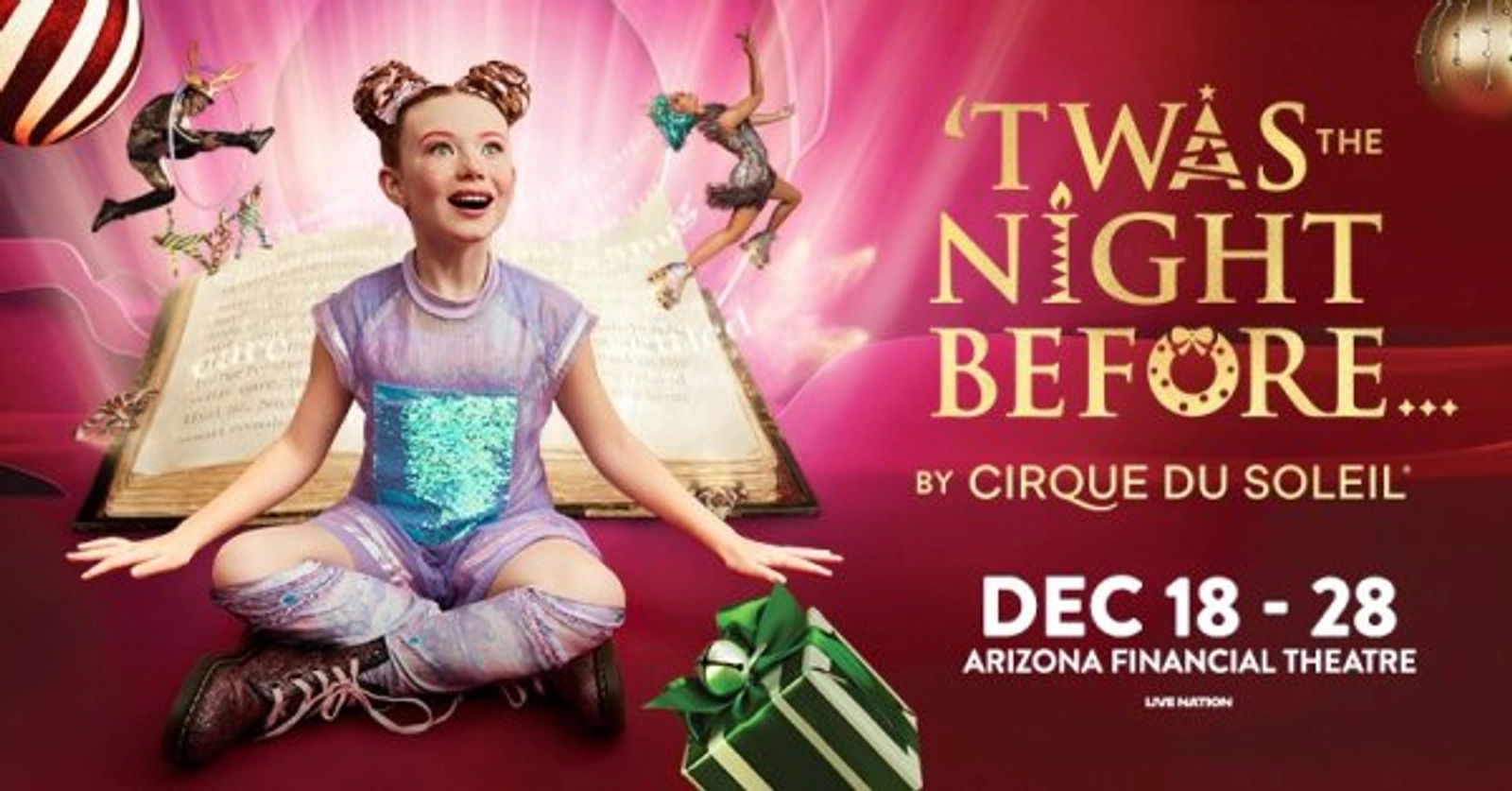 Win tickets to 'Twas the Night Before by Cirque Du Soleil