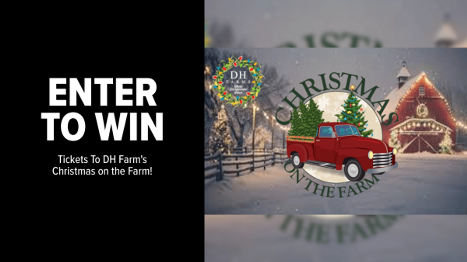 Win Tickets To DH Farm's Christmas on the Farm!