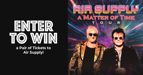 Win tickets to see Air Supply!