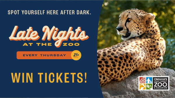 Enter to Win Late Nights at the Zoo Tickets to Henry Doorly Zoo's Fun 21+ Event!