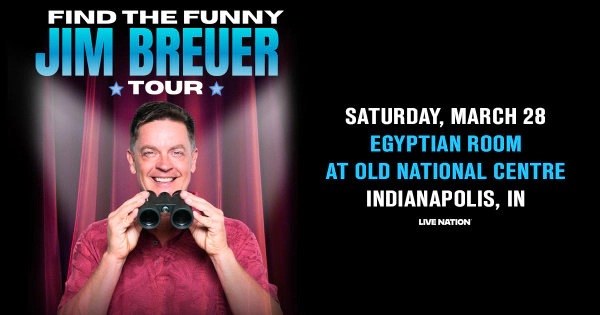 Jim Breuer on March 28 at The Egyptian Room!