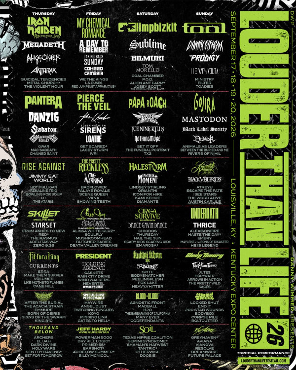 Louder Than Life 2026