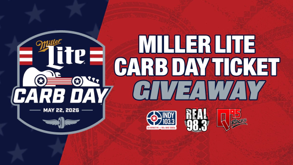 Indiana Motor Speedway Miller Lite Carb Day 5/22/26 Ticket Giveaway