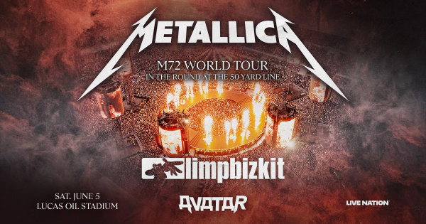 Metallica @ Lucas Oil Stadium 6.5.27 Ticket Giveaway