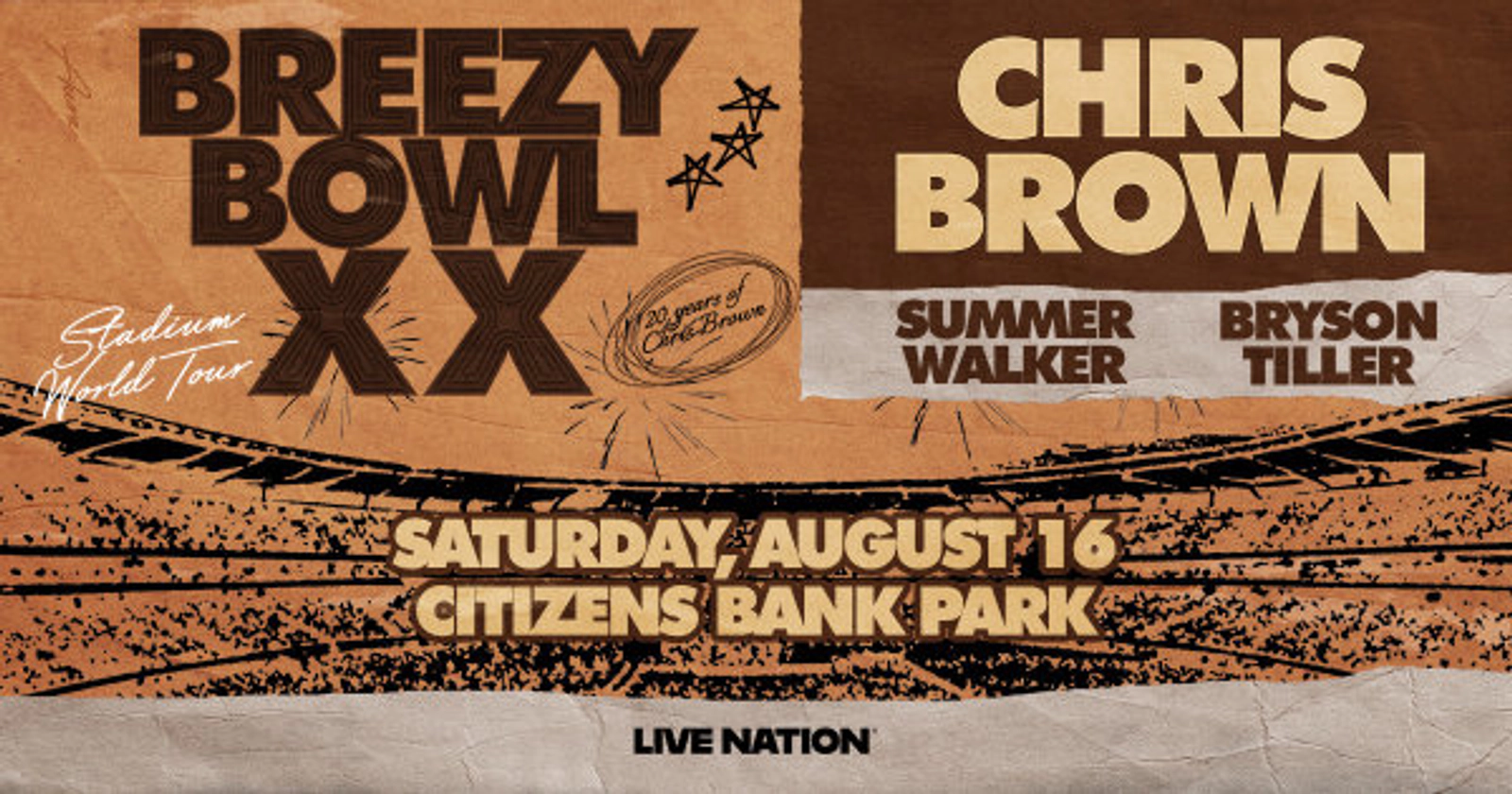See CHRIS BROWN at Citizens Bank Park!