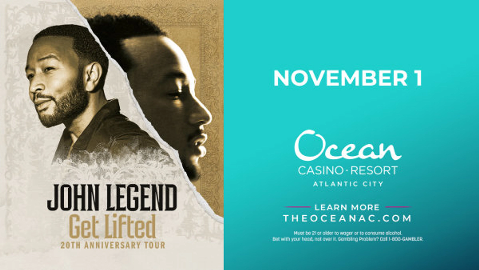 See John Legend at Ovation Hall!