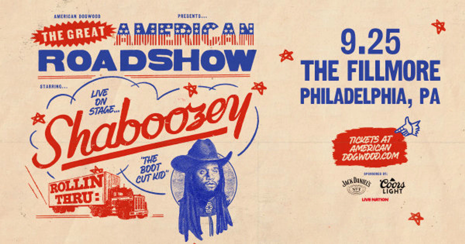 WIN TICKETS to see SHABOOZEY