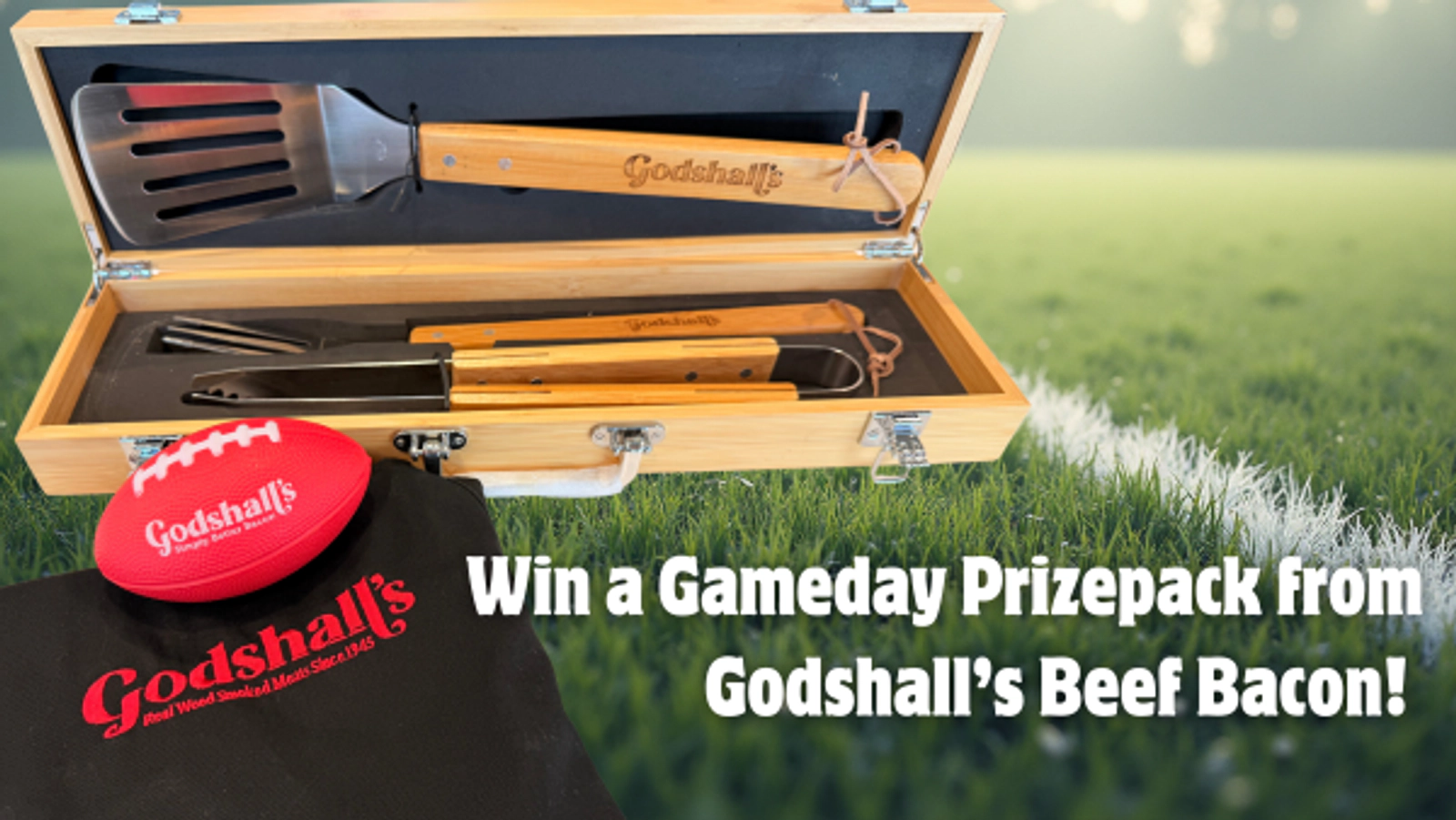 Win a Godshall's Beef Bacon Gameday Prize Pack!