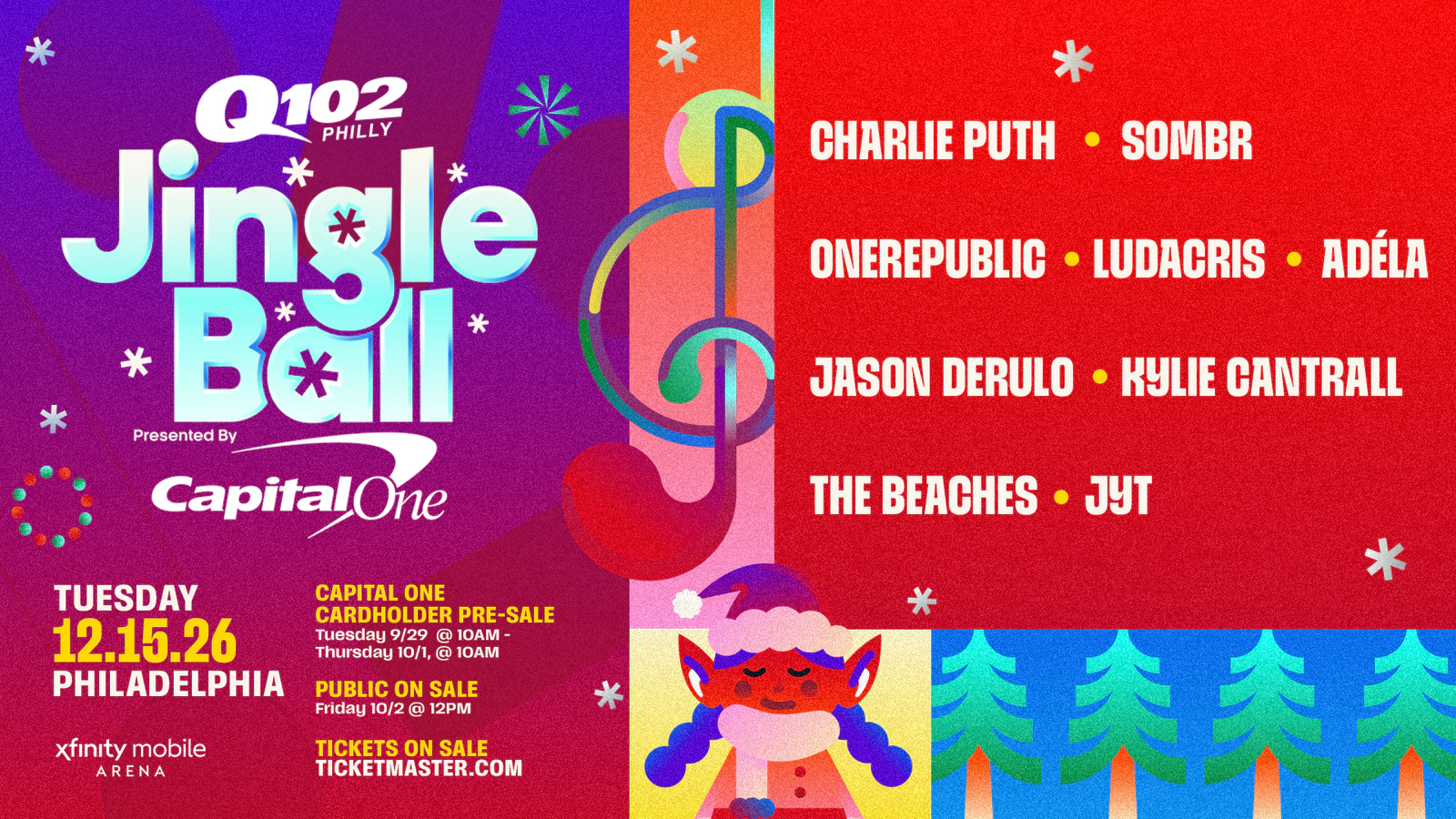 Win Tickets to JINGLE BALL 2026!