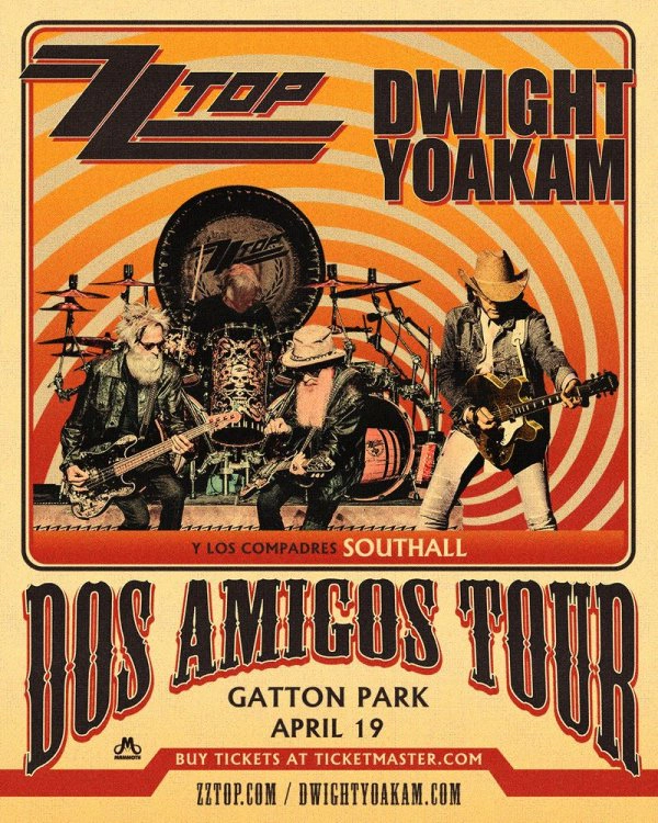 Dwight Yoakam & ZZ Top: Dos Amigos Tour at Gatton Park on April 19, 2026