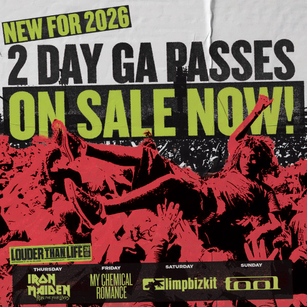 Louder than Life 2026 2-Day GA Ticket Giveaway