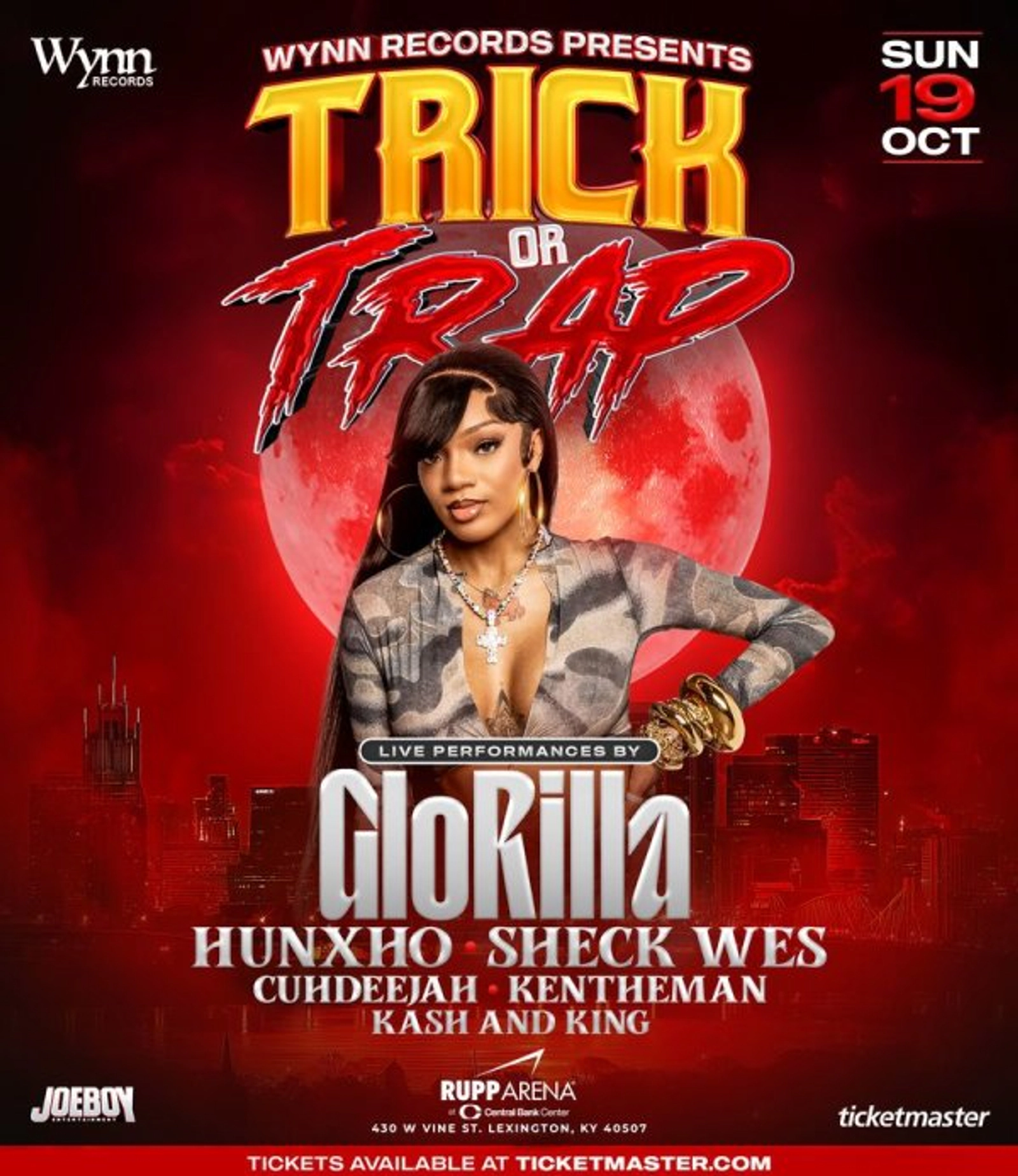 Glorilla at RUPP Arena on October 19, 2025