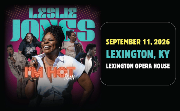 Leslie Jones @ Lexington Opera House 9.11.26 Ticket Giveaway