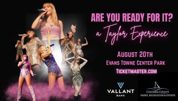 Are You Ready For It? A Taylor Experience at Evans Towne Center Park