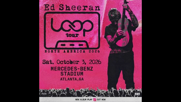 Ed Sheeran in Atlanta!