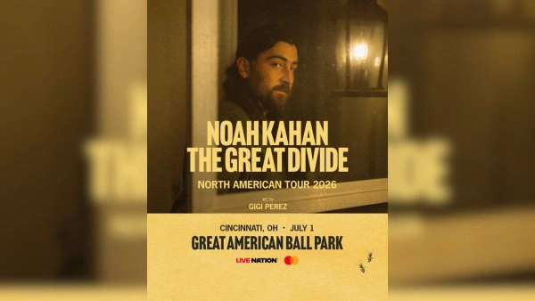 Win tickets to see Noah Kahan at Great American Ballpark!