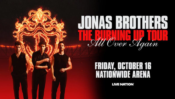 Win tickets to Jonas Brothers: The Burning Up Tour All Over Again