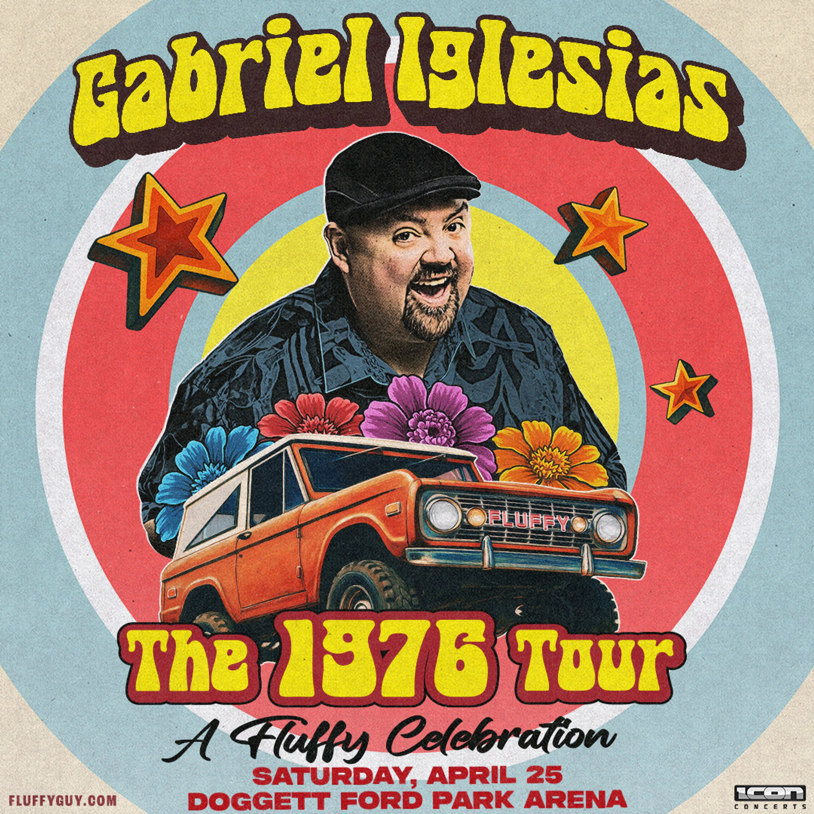 Win Tickets to  See Gabriel "Fluffy" Iglesias Live at Doggett Ford Park 4/25/26