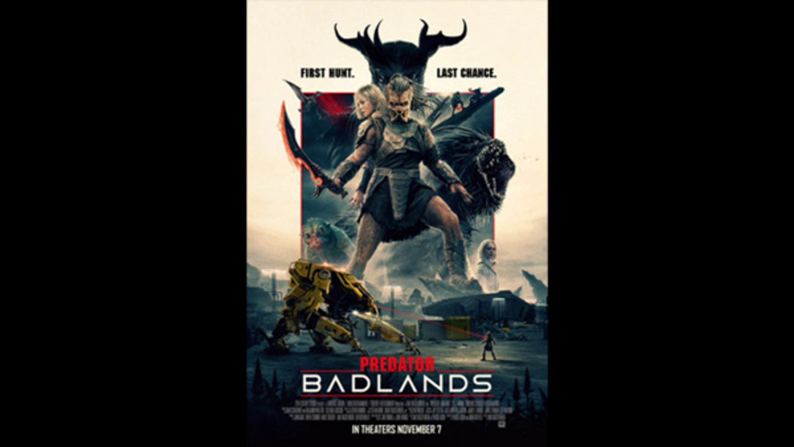 Advance Screening Passes To See PREDATOR:  BADLANDS