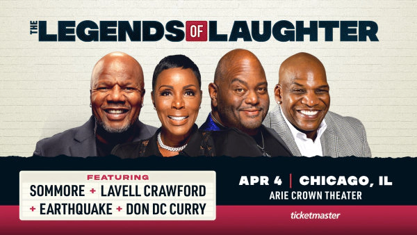 Enter for your chance to win tickets to the Legend of Laughter Comedy Tour 2026
