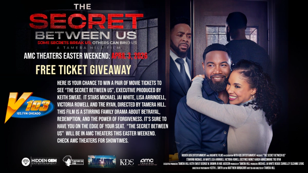 Enter for a chance to win movie passes to The Secret Between Us, executive produced by Keith Sweat