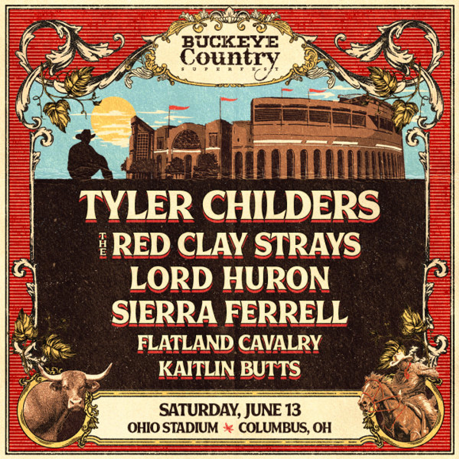 Win tickets to see the Buckeye Countryfest 2026 at Ohio Stadium!