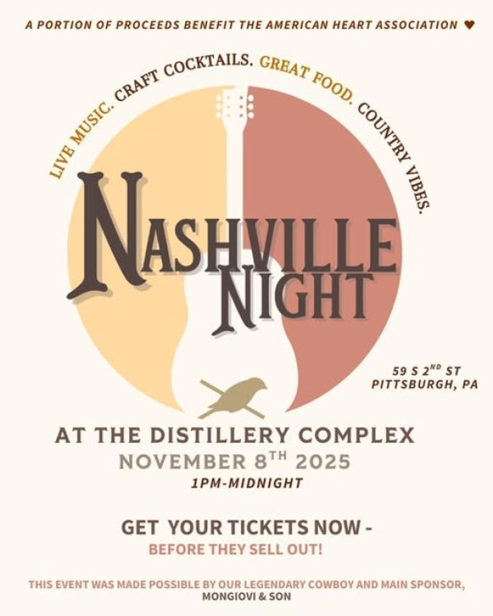 Win tickets to see Nashville Night at The Distillery Complex!