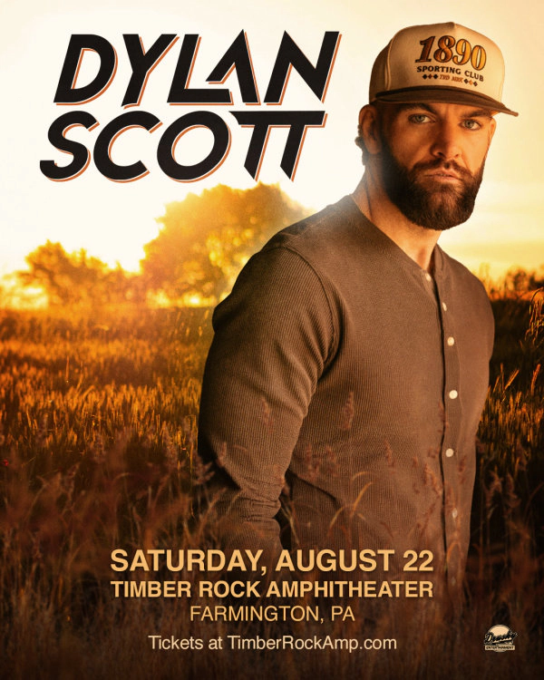 Win tickets to see Dylan Scott at Timber Rock Amphitheater!