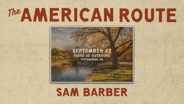 Win tickets to see Sam Barber at Stage AE!