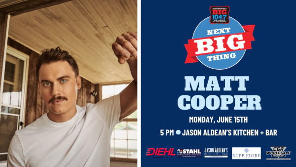 Win VIP tickets to our Next BIG Thing with Matt Cooper!