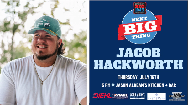 Win VIP tickets to our Next BIG Thing with Jacob Hackworth!
