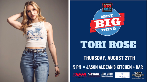 Win VIP tickets to our Next BIG Thing with Tori Rose!