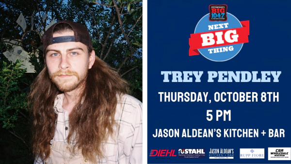 Win VIP tickets to our Next BIG Thing with Trey Pendley!