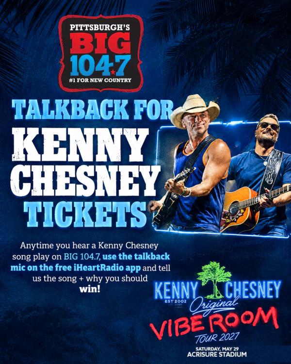 KENNY CHESNEY TALBACK 2026!