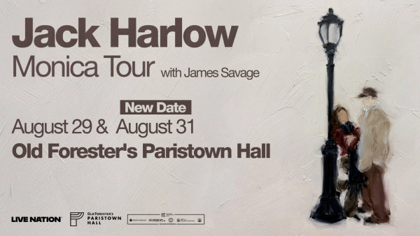 Jack Harlow @ Old Forester's Paristown Hall 8.31.26 Ticket Giveaway