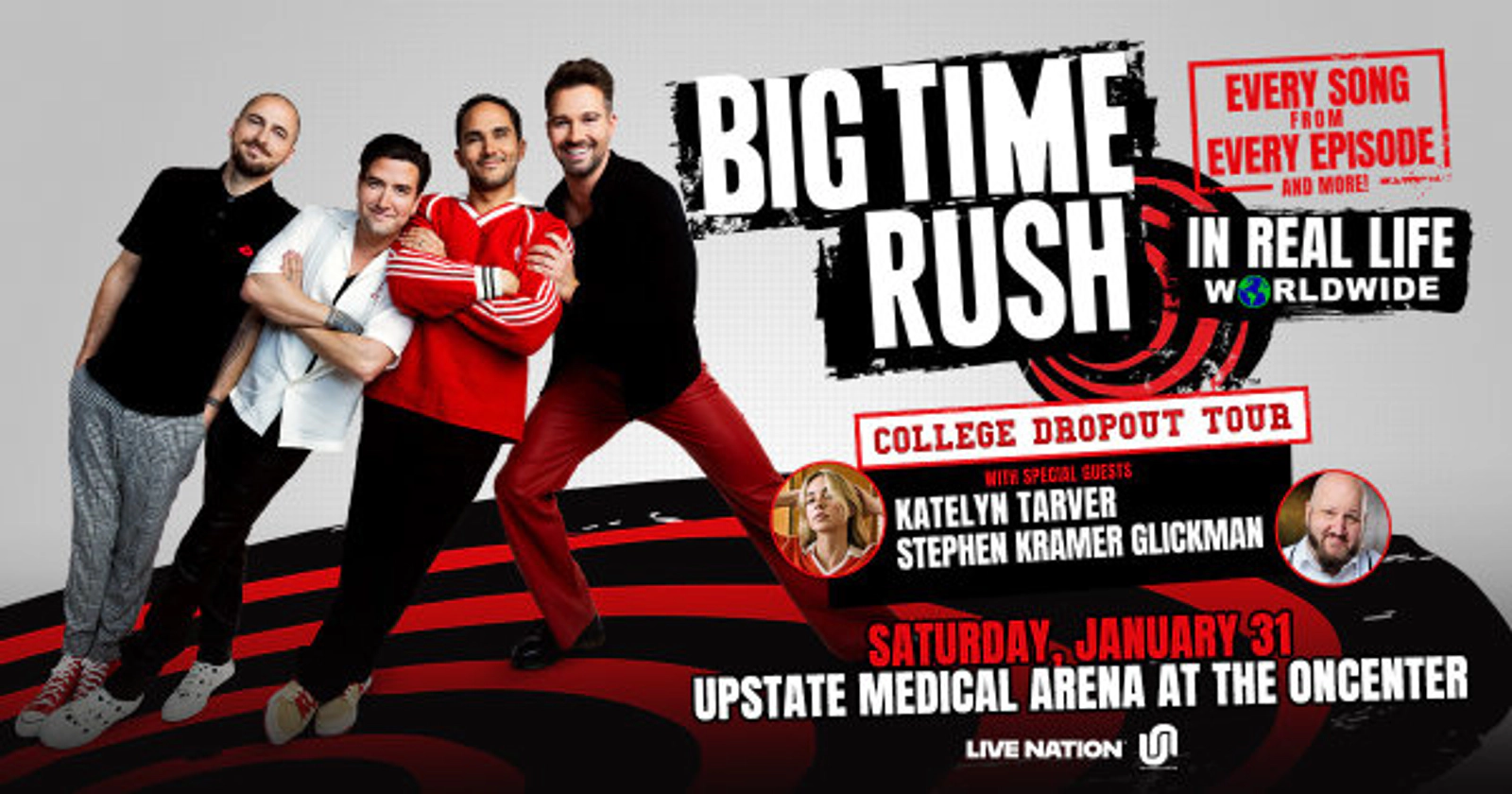 Win Tickets to see Big Time Rush!