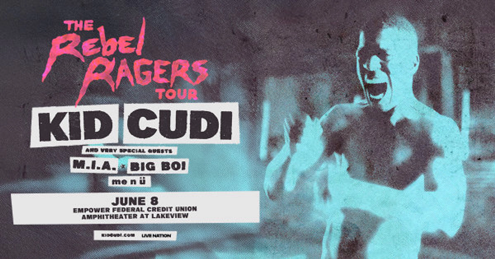 Win Tickets to see Kid Cudi at Empower Federal Credit Union Amphitheater at Lakeview!